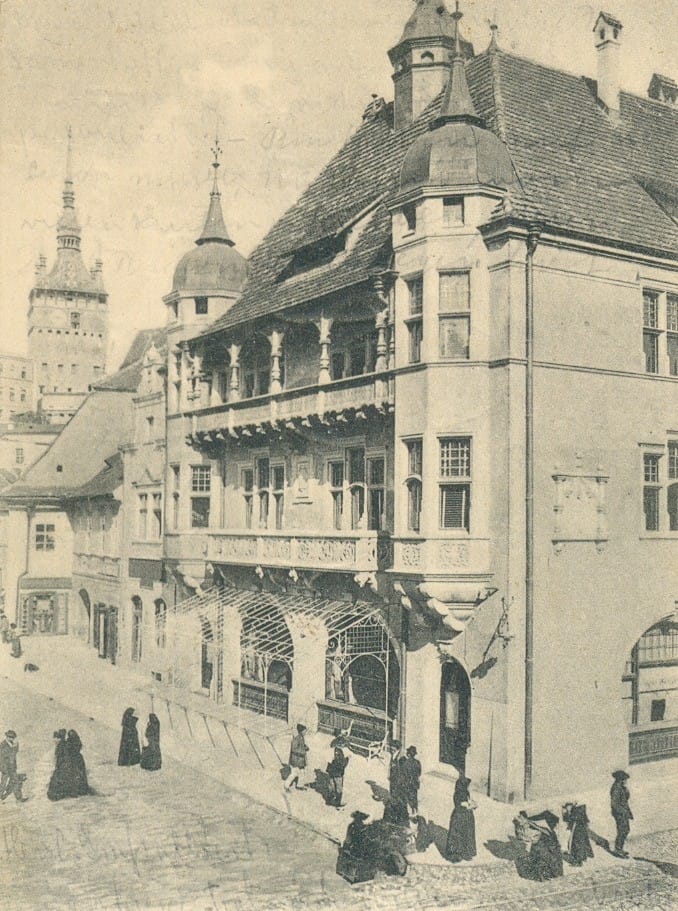 Hotel side view from 1945